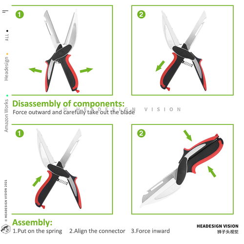 厨房剪产品拍摄 主图设计 a 页面设计 狮子头视觉
