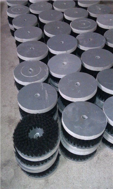 磨料丝胶注圆盘刷 潜山县江南制刷厂的专业制造